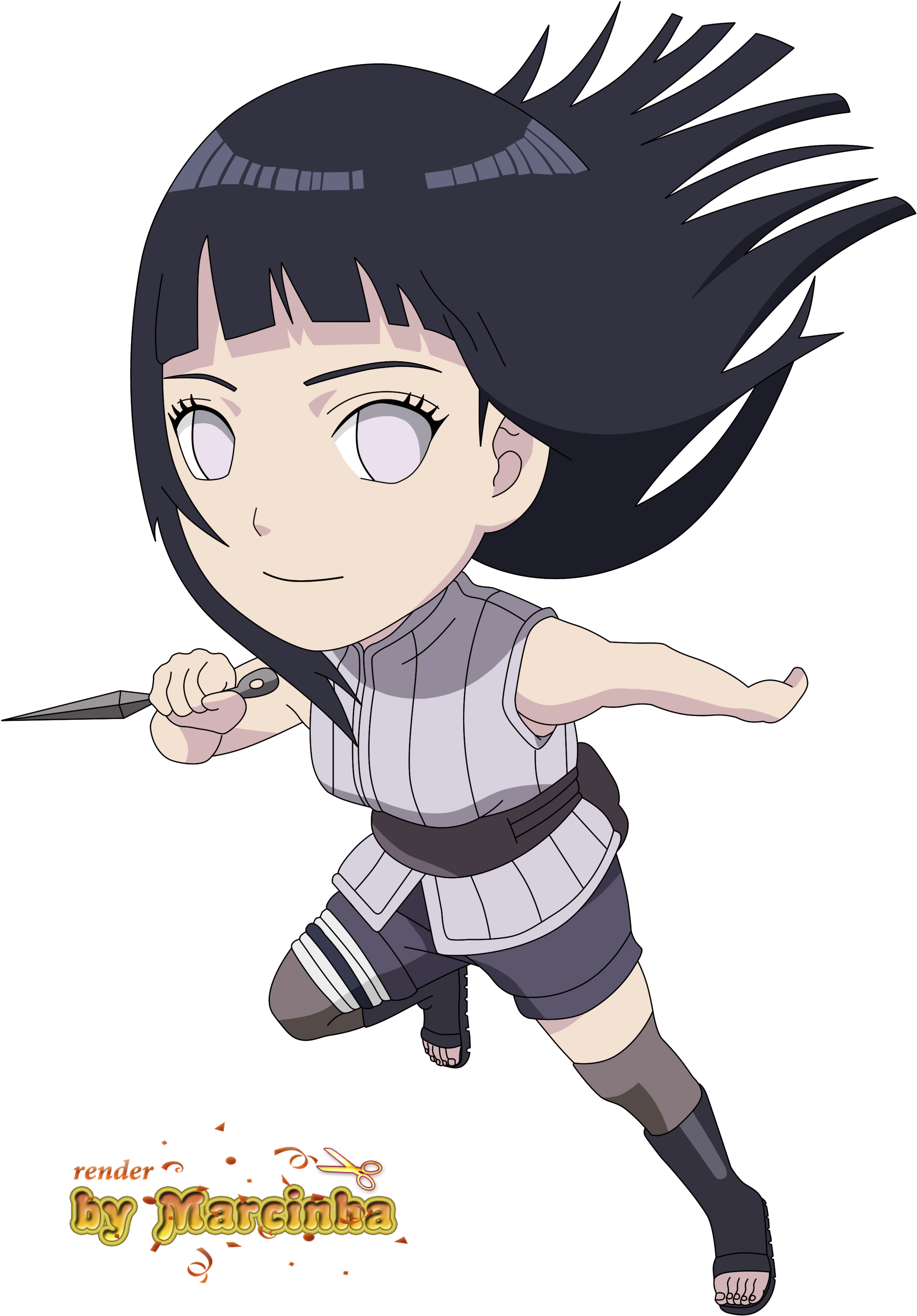Shippuden Hinata The Last - Hinata Chibi (2500x3600)