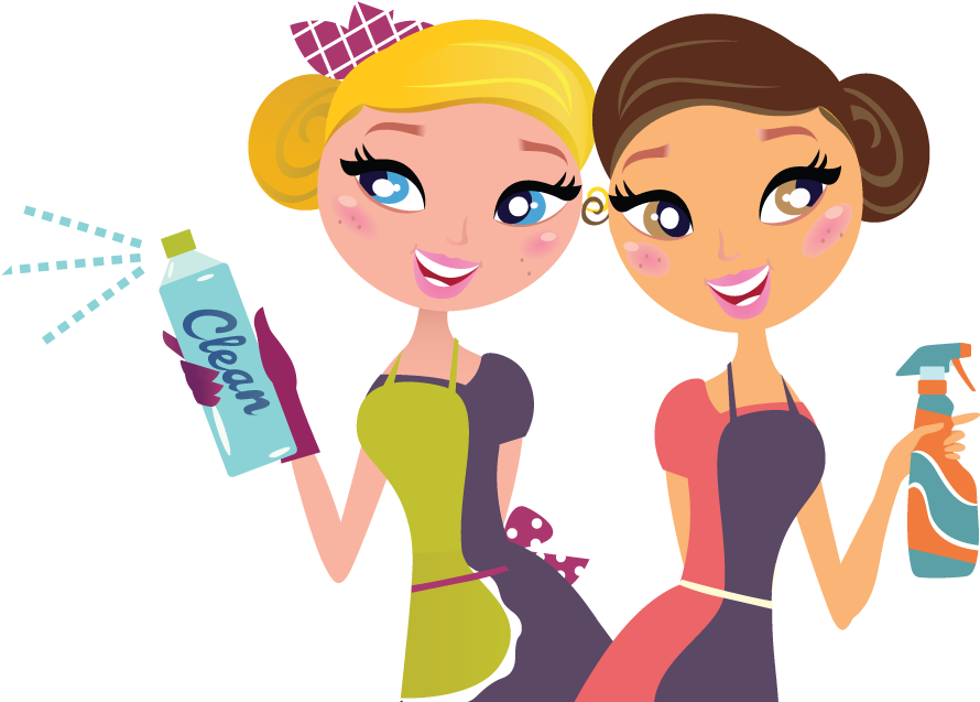 Maryville Cleaning Service - Cleaning Cartoons (962x781)