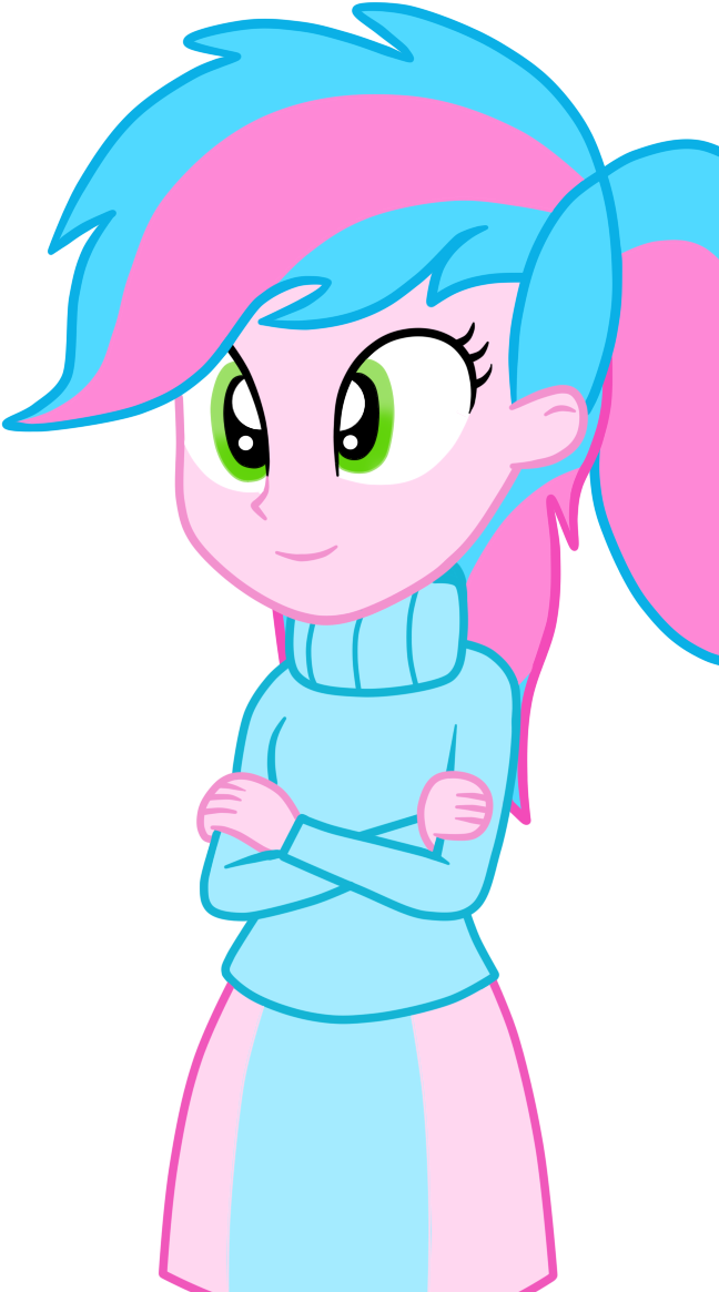 Cotton Candy Version Equestria Girls By Andreasemiramis - Equestria Girls Oc Vector (652x1226)