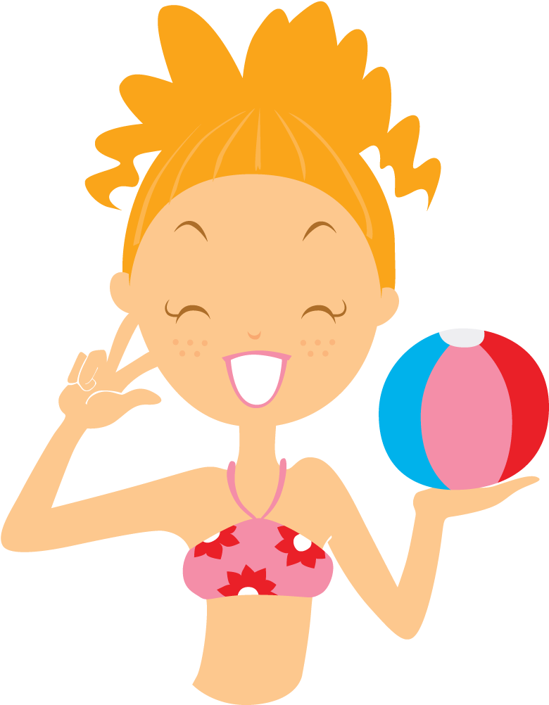 Beach Girl Ball Icon - Girl Beach Icon (1024x1024)
