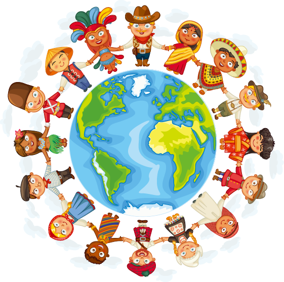 Culture Cultural Diversity Intercultural Competence - Geography In Primary Schools (561x557)