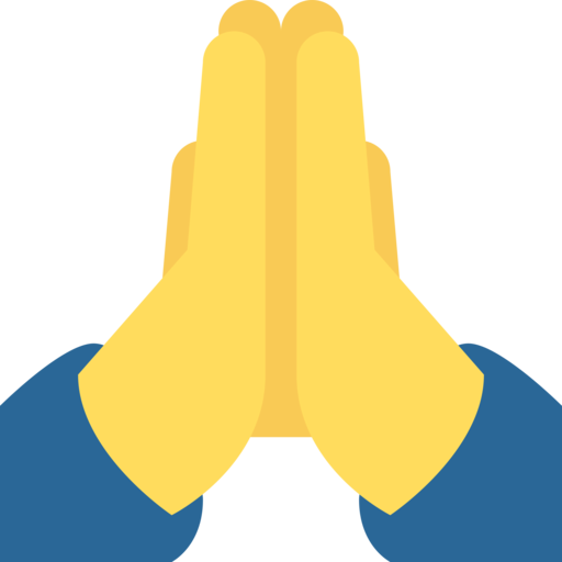 Twitter - Praying Emoji Twitter (512x512)