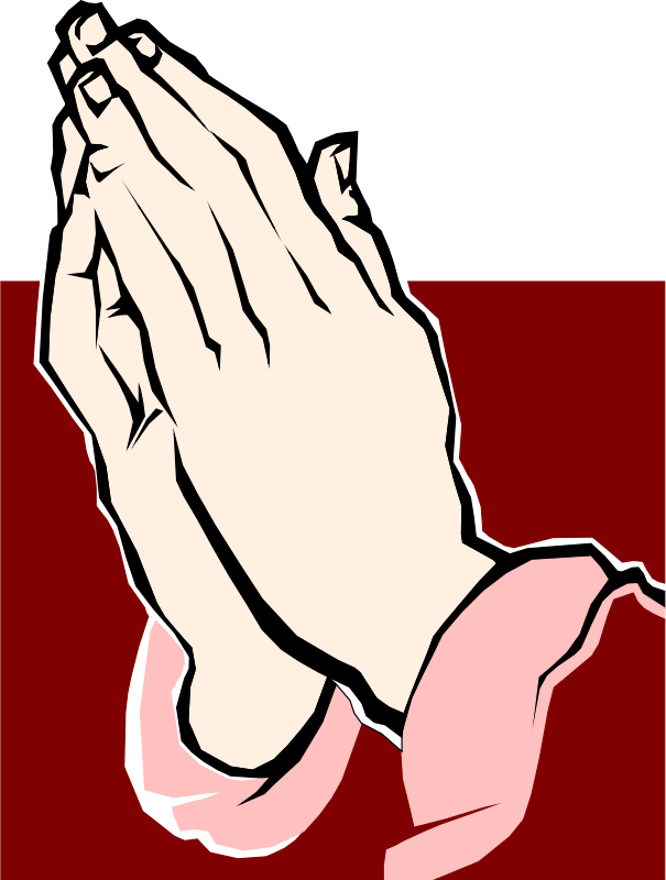 Clipart Hands In Prayer - Christian Worship: The Fallacy And The Divine (605x800)