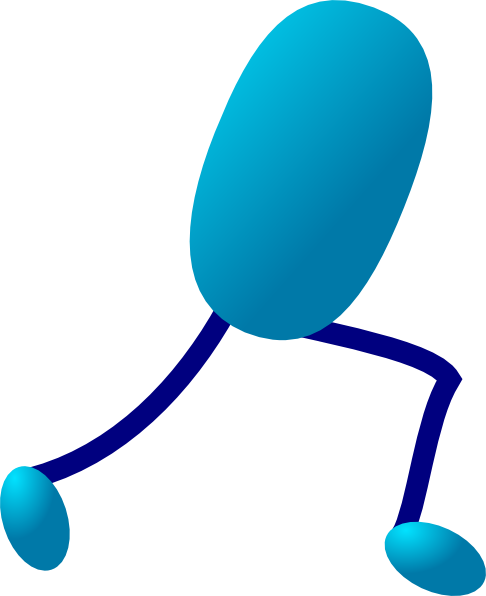 Running Legs Clipart - Legs Running Clip Art (486x596)