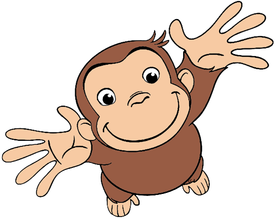 About - Curious George Clipart (548x437)