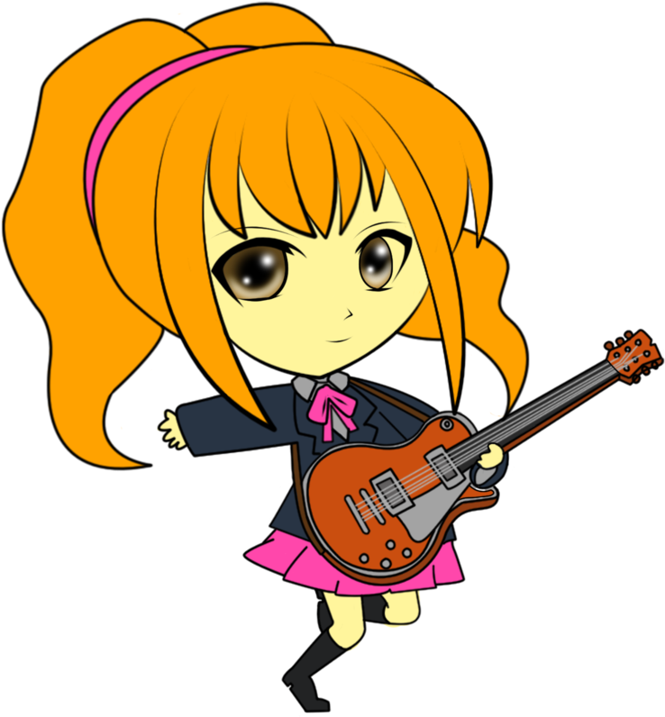 Manga Clipart Rock Star - Chibi Rock Star (900x900)