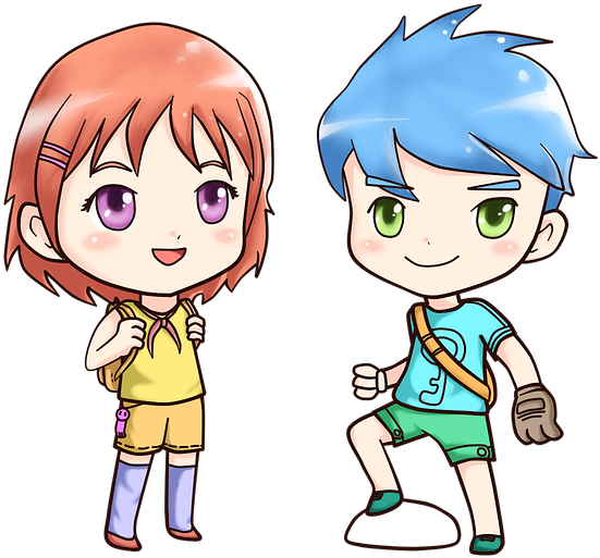 Manga Boy Png - Chibi (960x540)