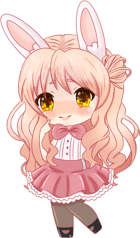 Com Charlotte Shiny Chibi [speed Paint] By Momoroo - Chibi (520x800)