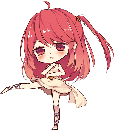 Morgiana By Kyouhi On Deviantart - Magi Chibi Morugiana (402x450)