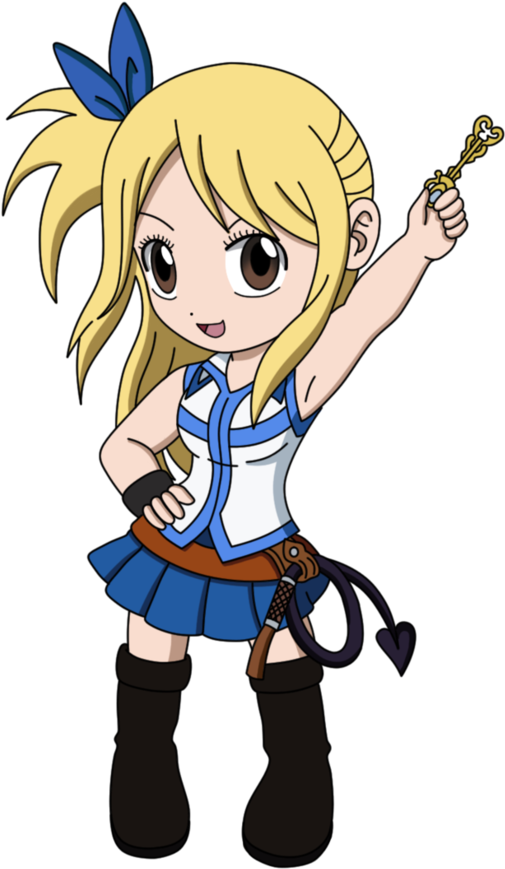 Fairy Tail Chibi Cliparts - Fairy Tail Chibi Lucy (843x948)