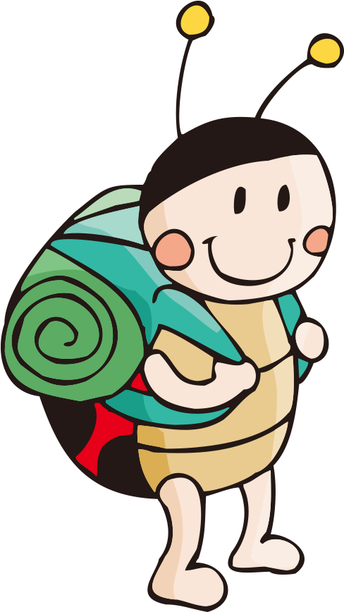 Coloring Book The Grouchy Ladybug Ladybird Child Clip - Ladybird Traveler Flip-flop Sandalen (1000x1000)