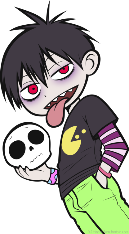 Blood Anime Clipart - Blood Lad Staz Chibi (416x750)