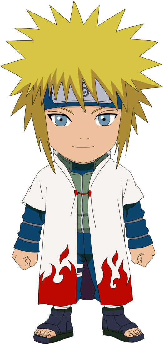 Naruto Clipart Chibi - Minato Namikaze Chibi (900x1283)