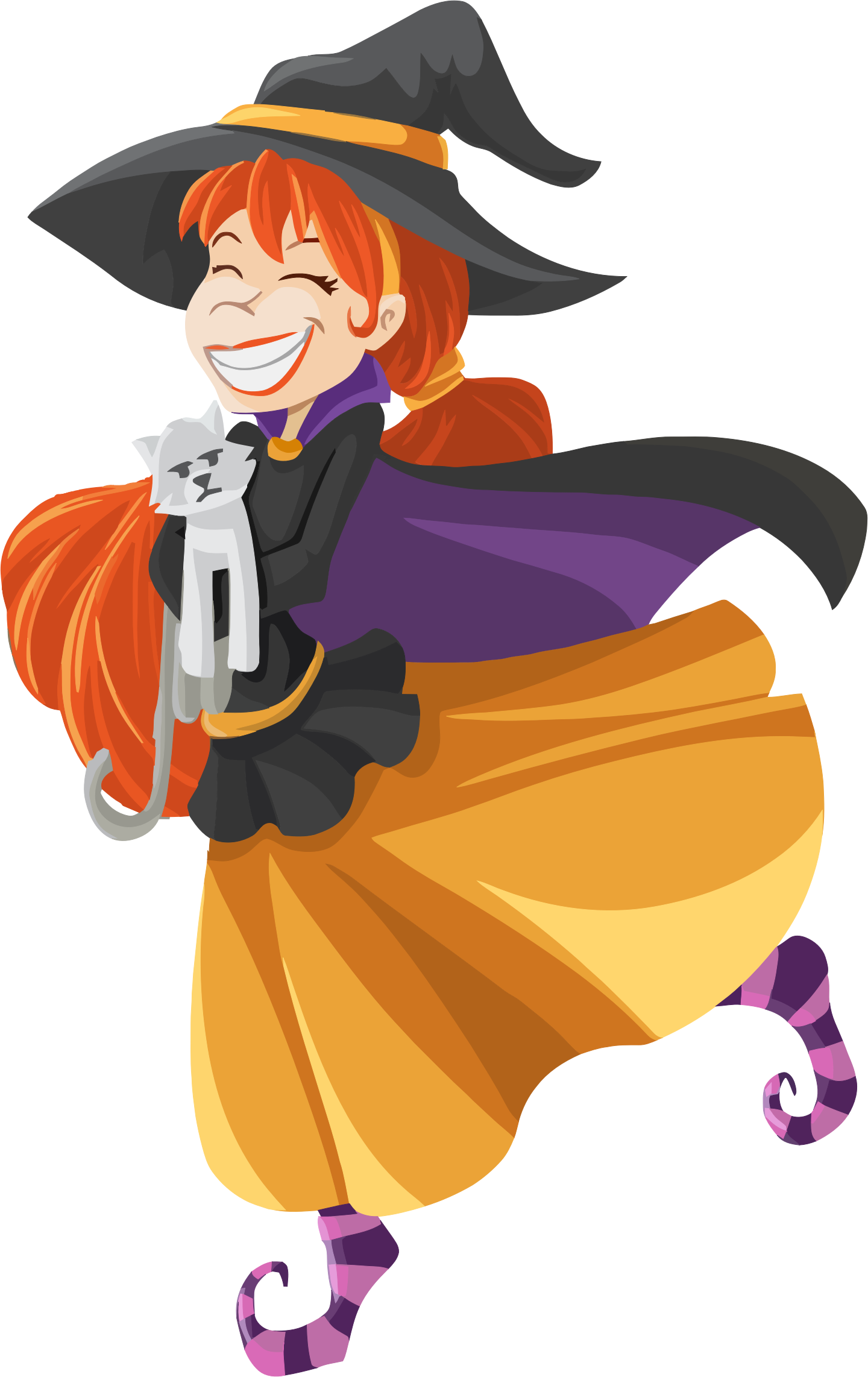 Limbo Cliparts 7, Buy Clip Art - Cartoon Witch Clipart (1440x2284)