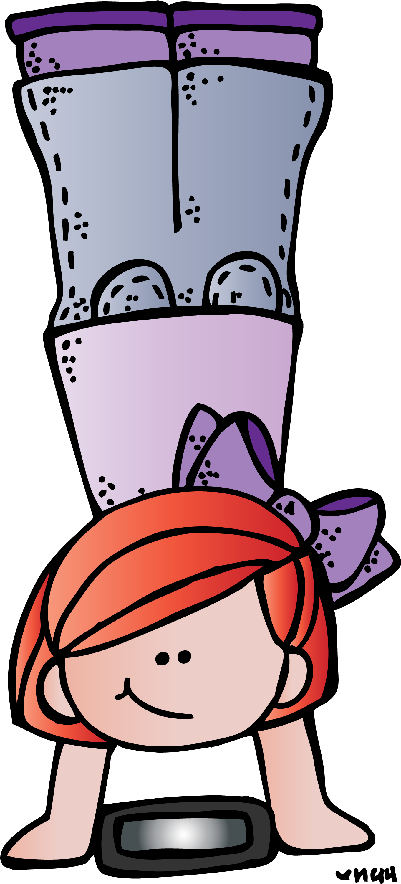 Girl 1 Tk C Melonheadz Illustrating Llc 2014 - Clip Art (1376x3000)