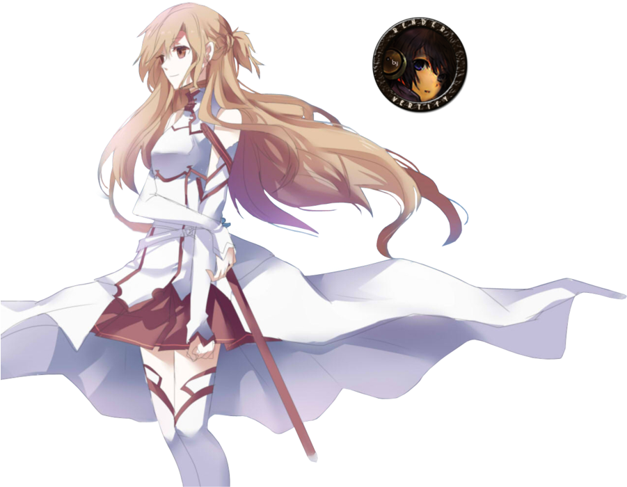 Sword Art Online Asuna Render (900x720)