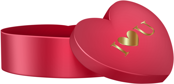 Heart Box Png Clip Art Image - Heart (600x291)
