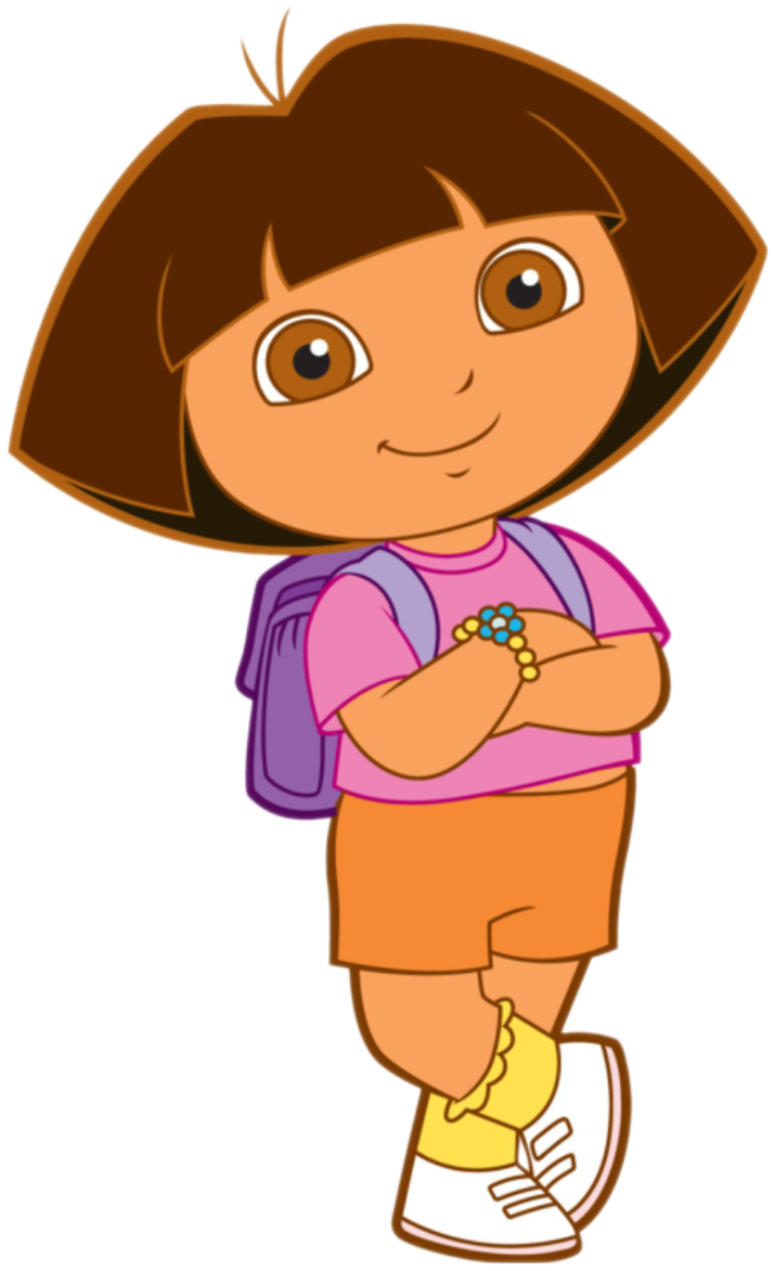 Simple New Cartoon Characters More Png Pictures - Dora The Explorer (825x1223)