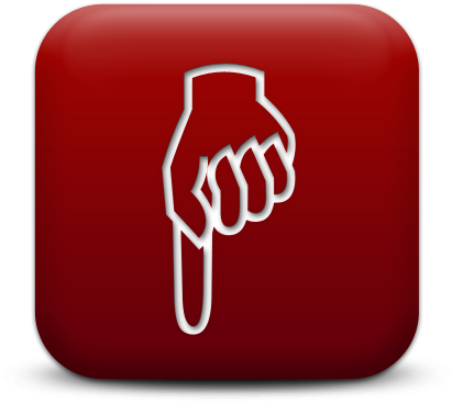 South Legacy Icon Tags Page 20 Icons Etc - Red Arrow Pointing Down (512x512)