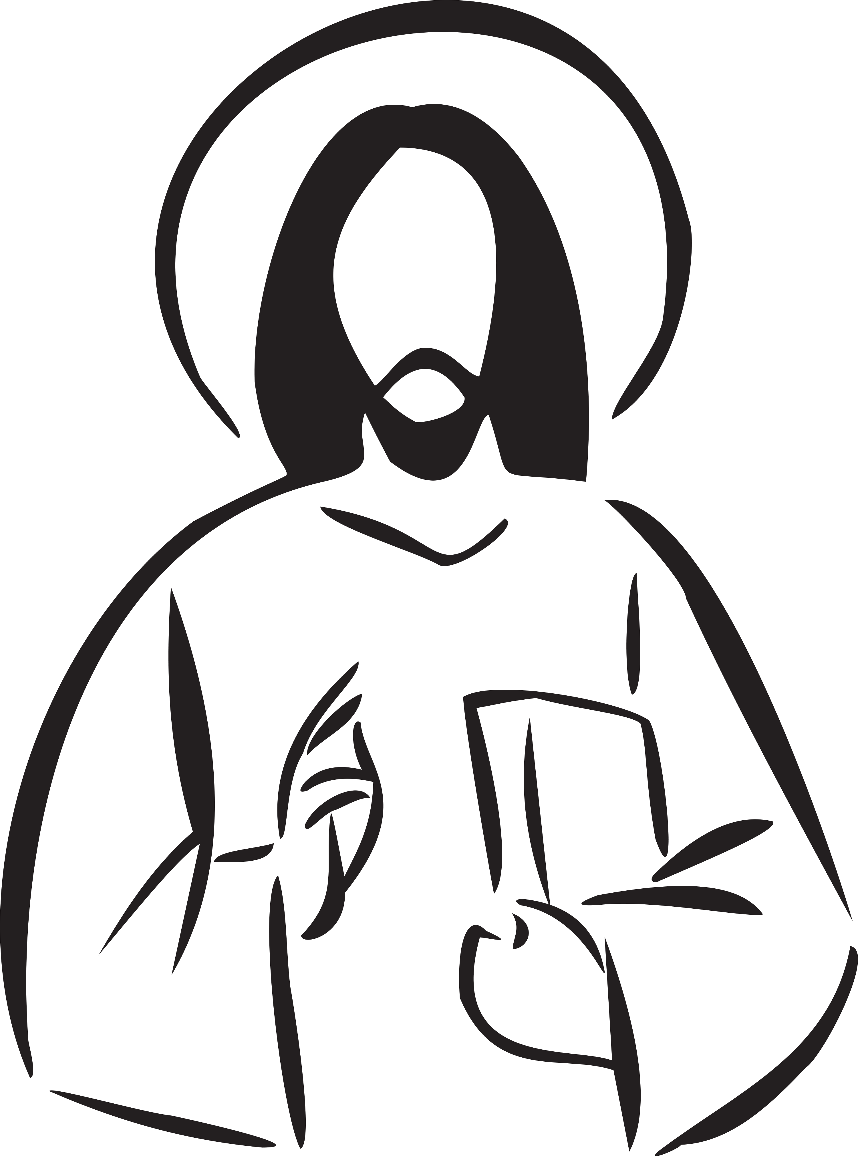 Getting To Know You - Jesus Christ Illustration (3000x4043)