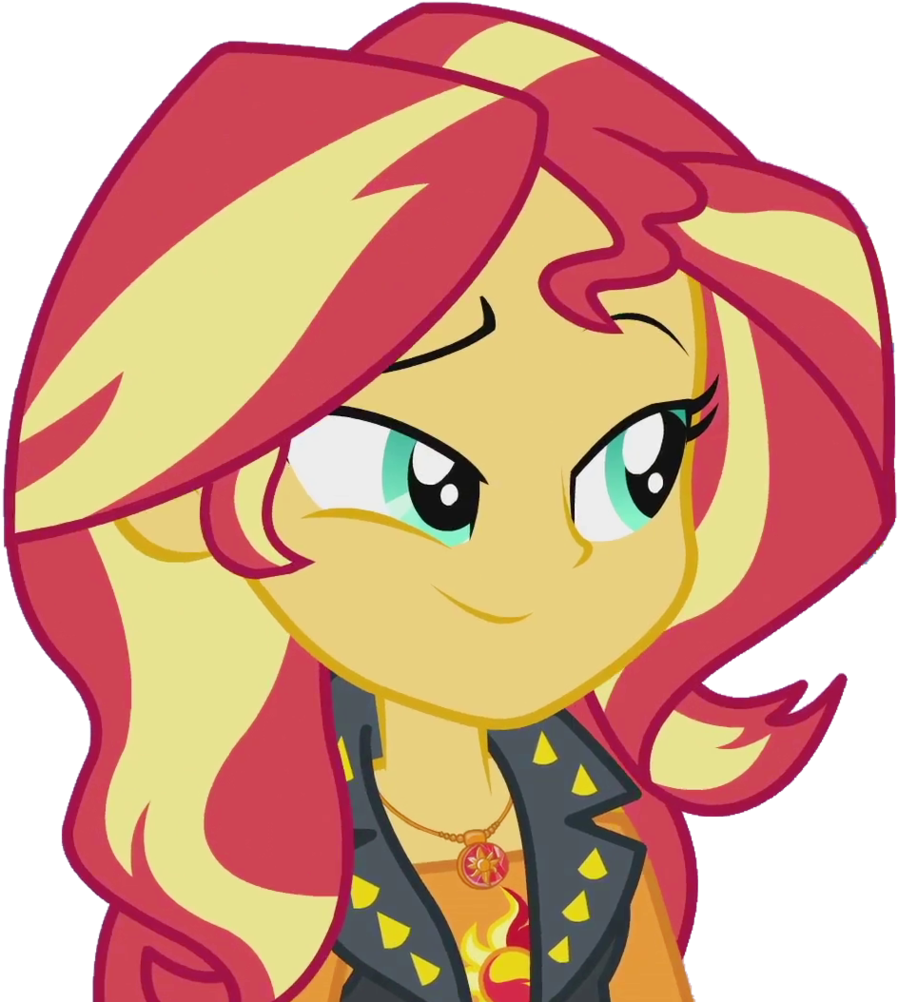 Fella, Clothes, Equestria Girls, Geode Of Empathy, - Sunset Shimmer Forgotten Friendship Promo (984x1077)