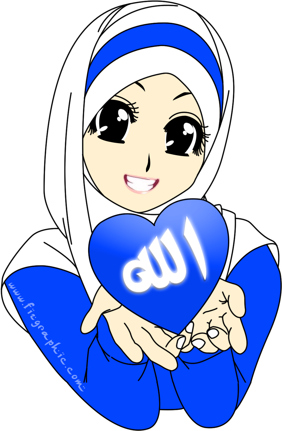 Simple Wallpaper Cartoon Hijab - Hijab Cartoon (1000x1600)