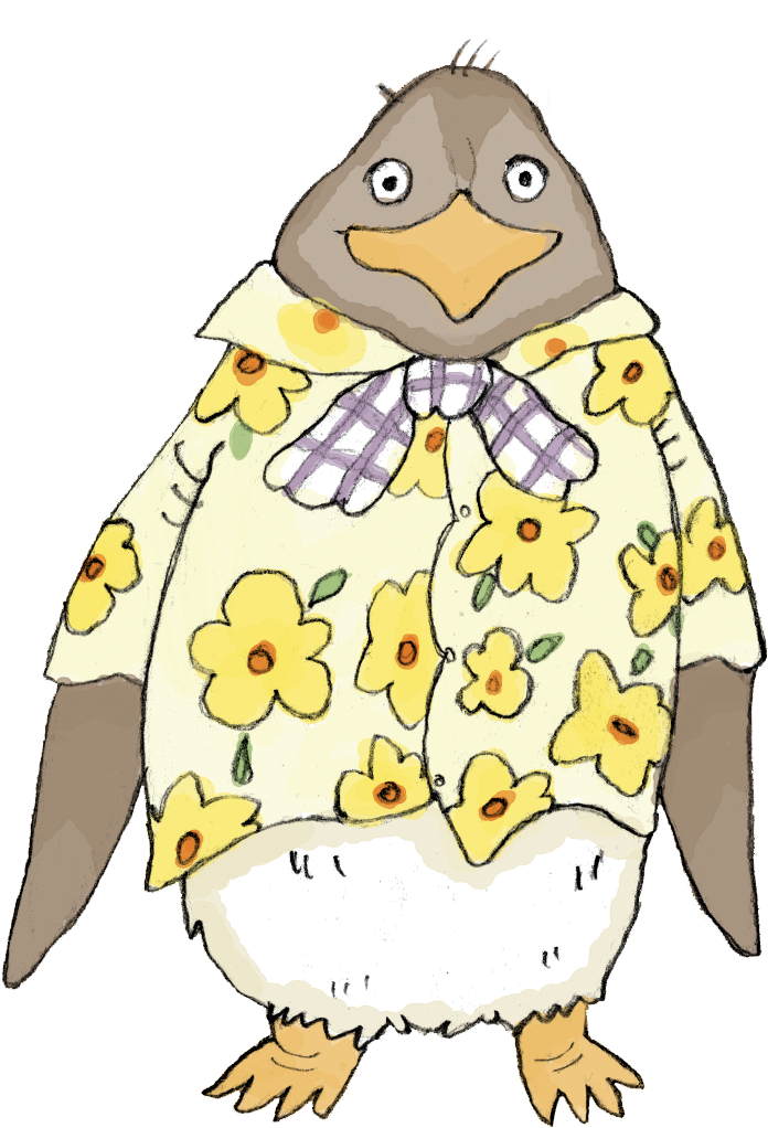 Tacky The Penguin Coloring Book Clip Art - Tacky The Penguin (872x1116)
