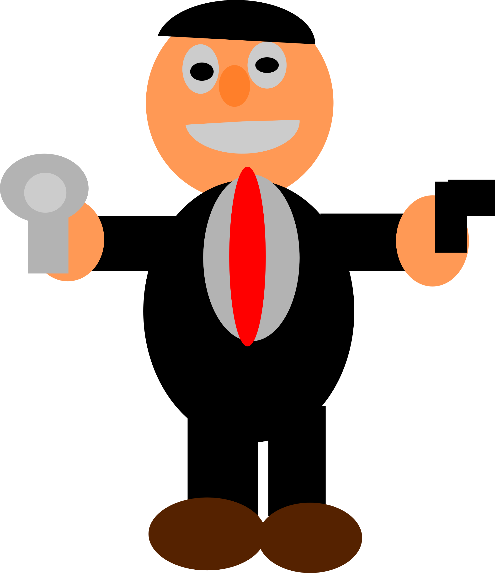 Cowboy Shooting Cliparts 22, Buy Clip Art - Cartoon Spy Png (648x750)