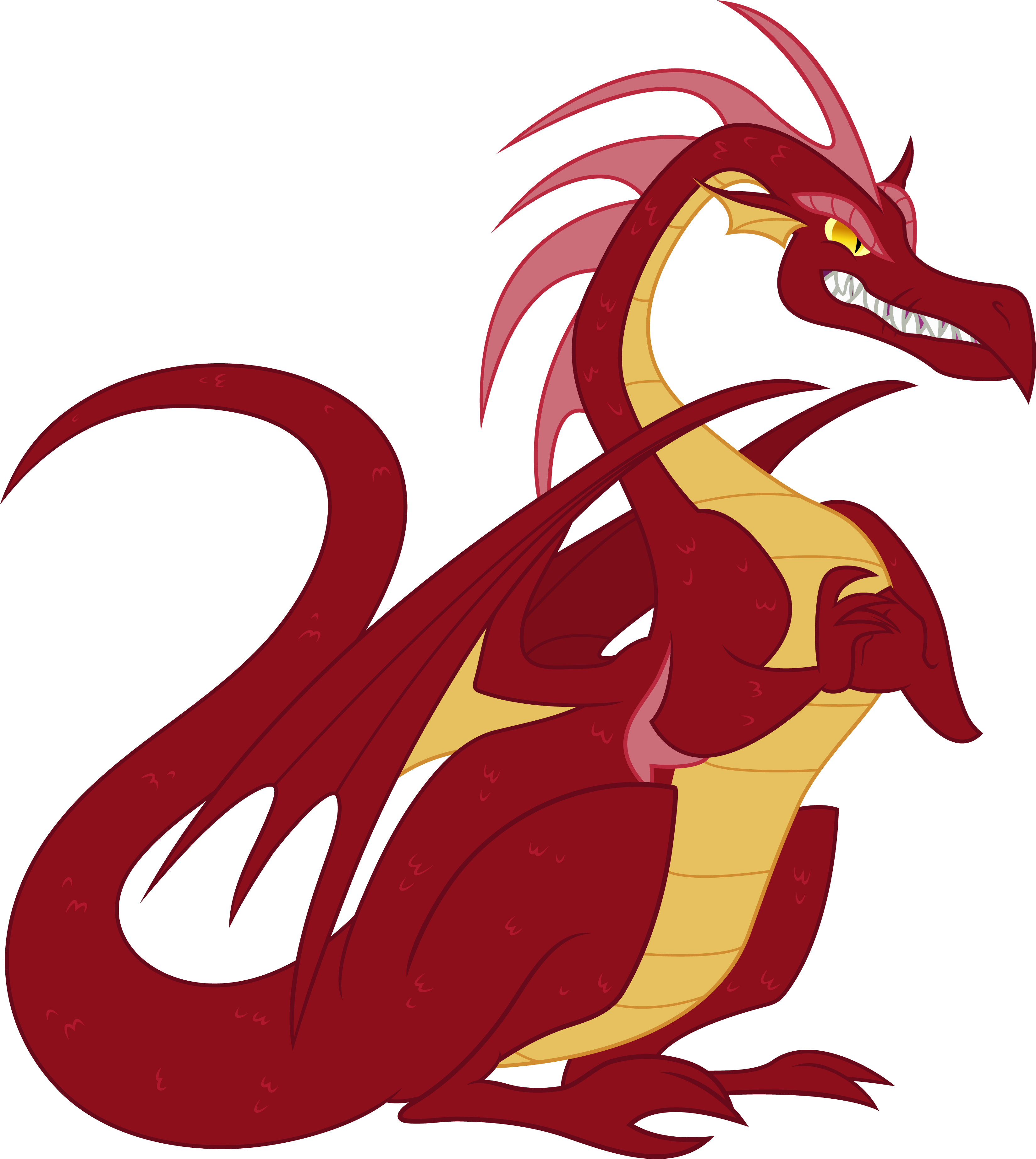 Dragon ) - My Little Pony Dragon (3400x3800)