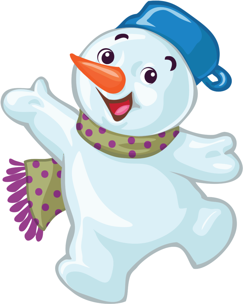 Clipart Bonhomme De Neige - Bonhomme De Neige Clipart (800x999)
