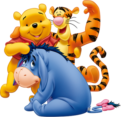 Pretty Picture Of Helping Hands Winnie The Pooh And - Winnie The Pooh Png (400x385)