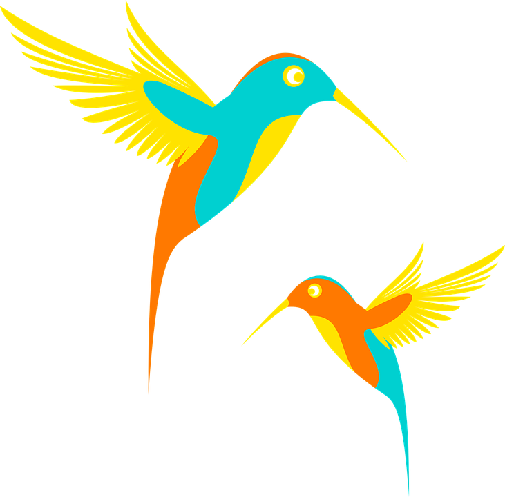 Gold Hummingbird Cliparts - Colibri Logo Png (731x720)