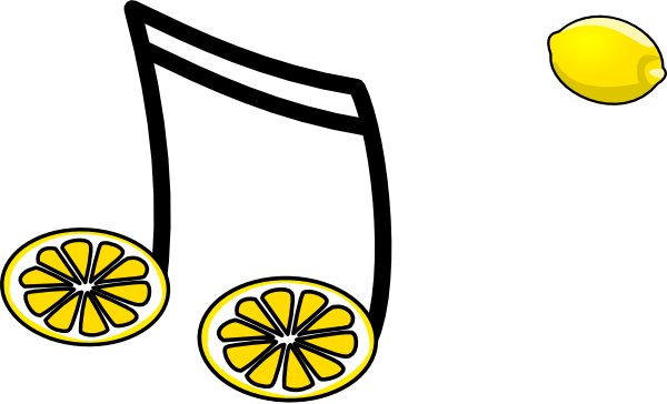 Sour Note Clip Art - Sour Note Clip Art (600x364)