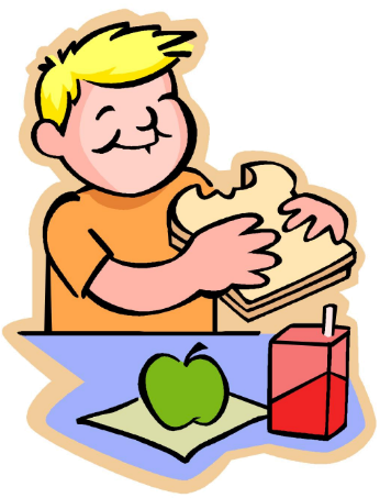Lunch - Eat Lunch Clipart (1018x1328)