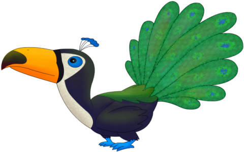 Bird Clipart Transparent Background - Bird (500x309)