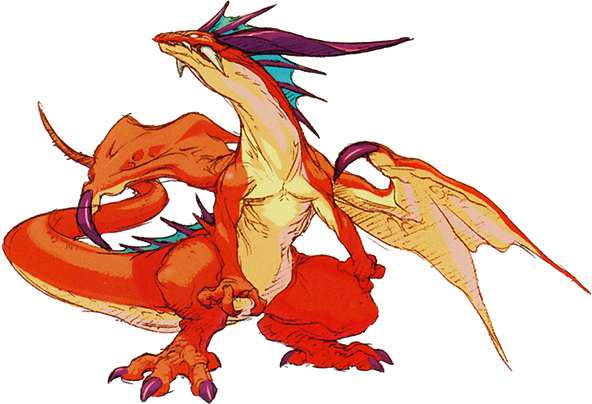 Dragon - Breath Of Fire 3 Dragon (592x404)