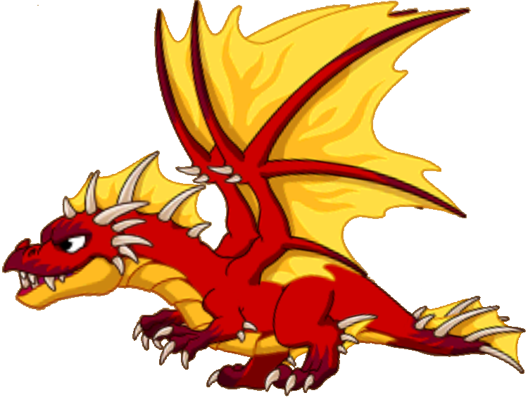 Fire Dragon - Dragonvale Fire Dragon Level 20 (750x568)