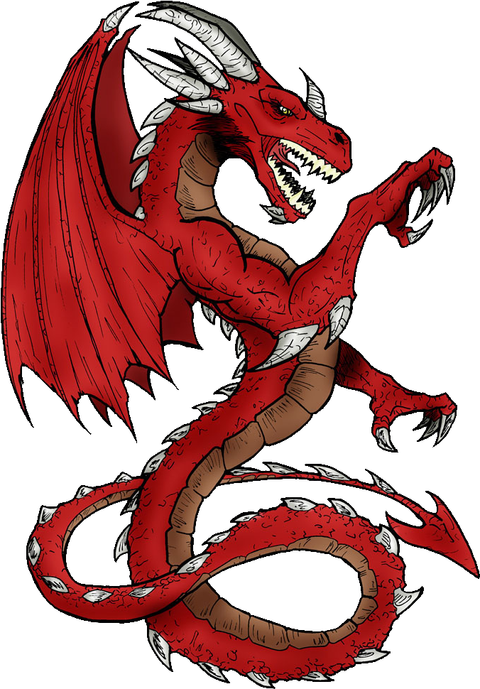 Dragon Symbol Png - Dragon Transparent Png (690x1001)