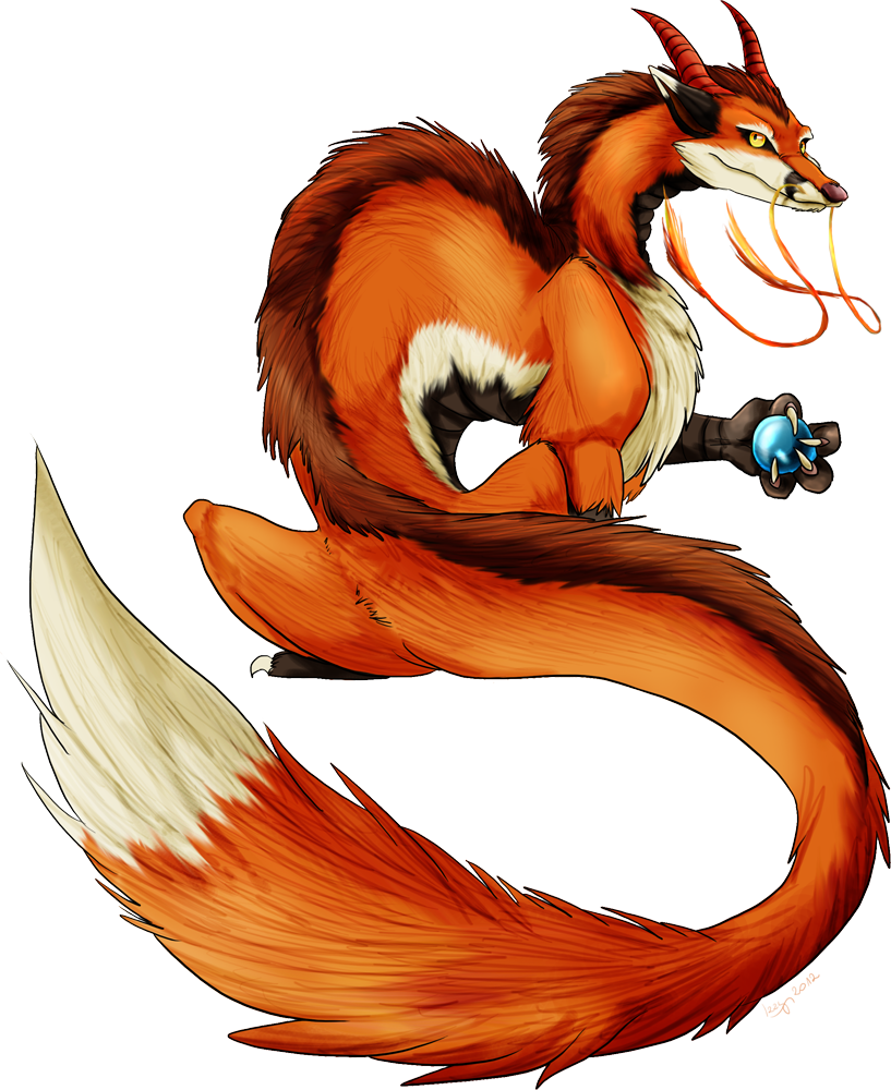 Fox Dragon By Natsuakai Fox Dragon By Natsuakai - Fox Dragon By Natsuakai Fox Dragon By Natsuakai (817x1000)