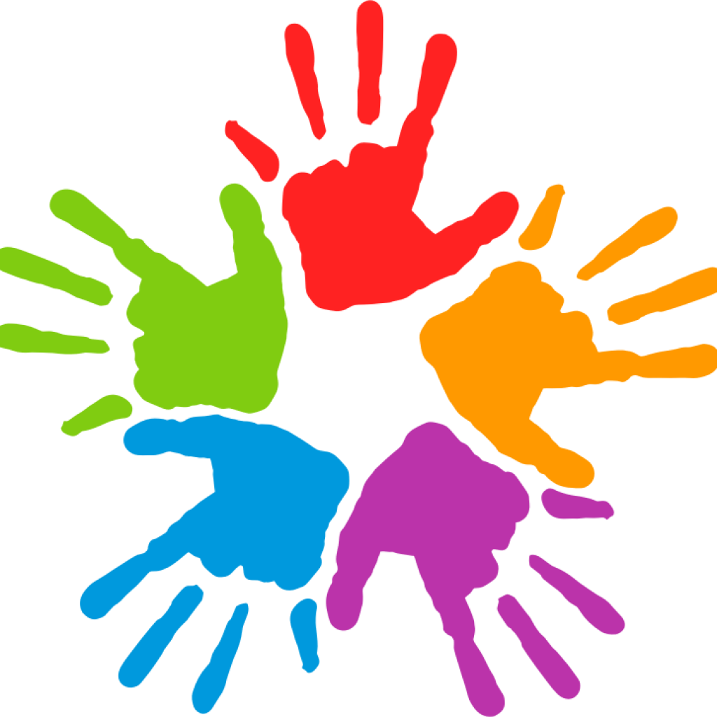 Free Clipart Hands Free Hands Clip Art Pictures Clipartix - Colorful Hands Png (1024x1024)