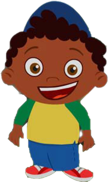 New Png Pictures - Black Boy Singing Little Einstein (356x601)