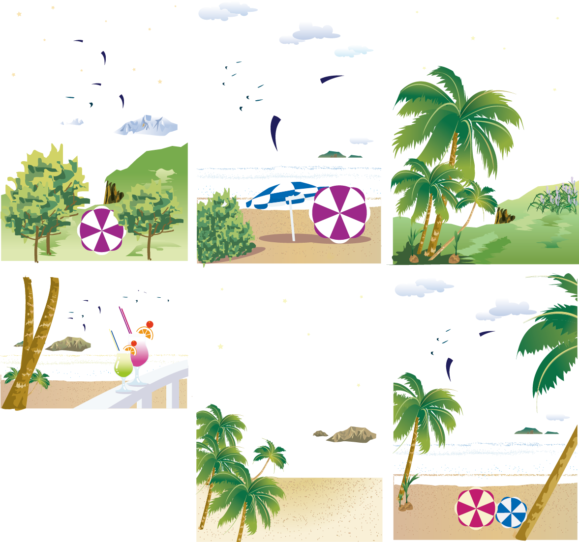 Praia Beach Euclidean Vector - Praia Beach Euclidean Vector (1177x1103)