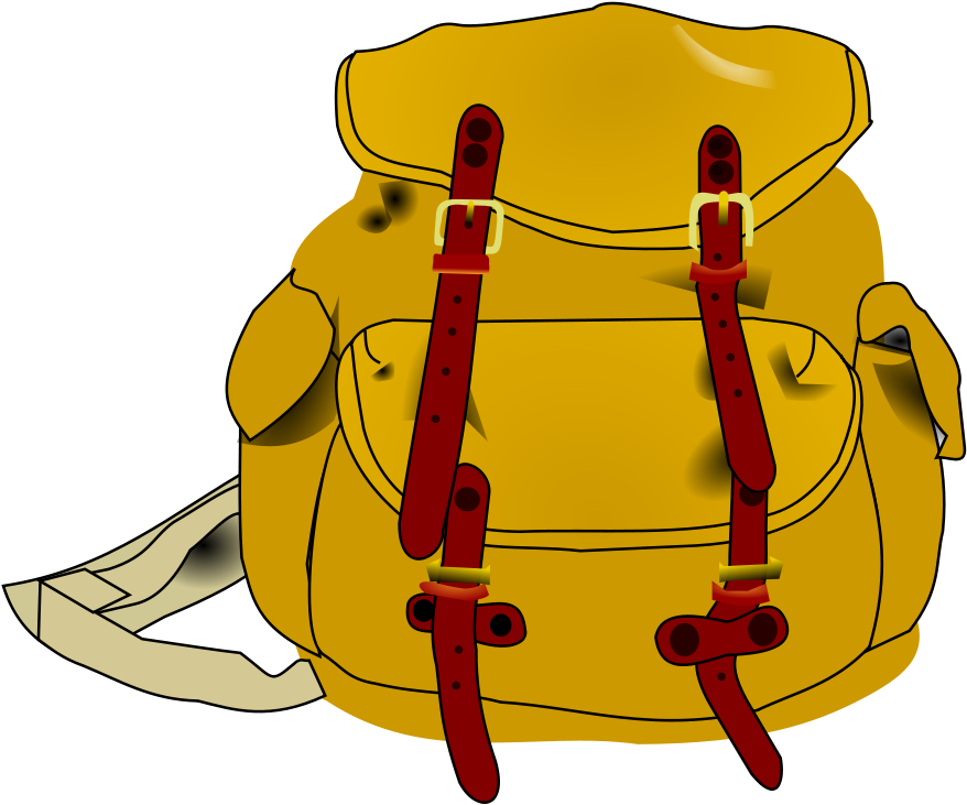 This Free Clip Arts Design Of Backpack Png - Backpack Png (900x753)