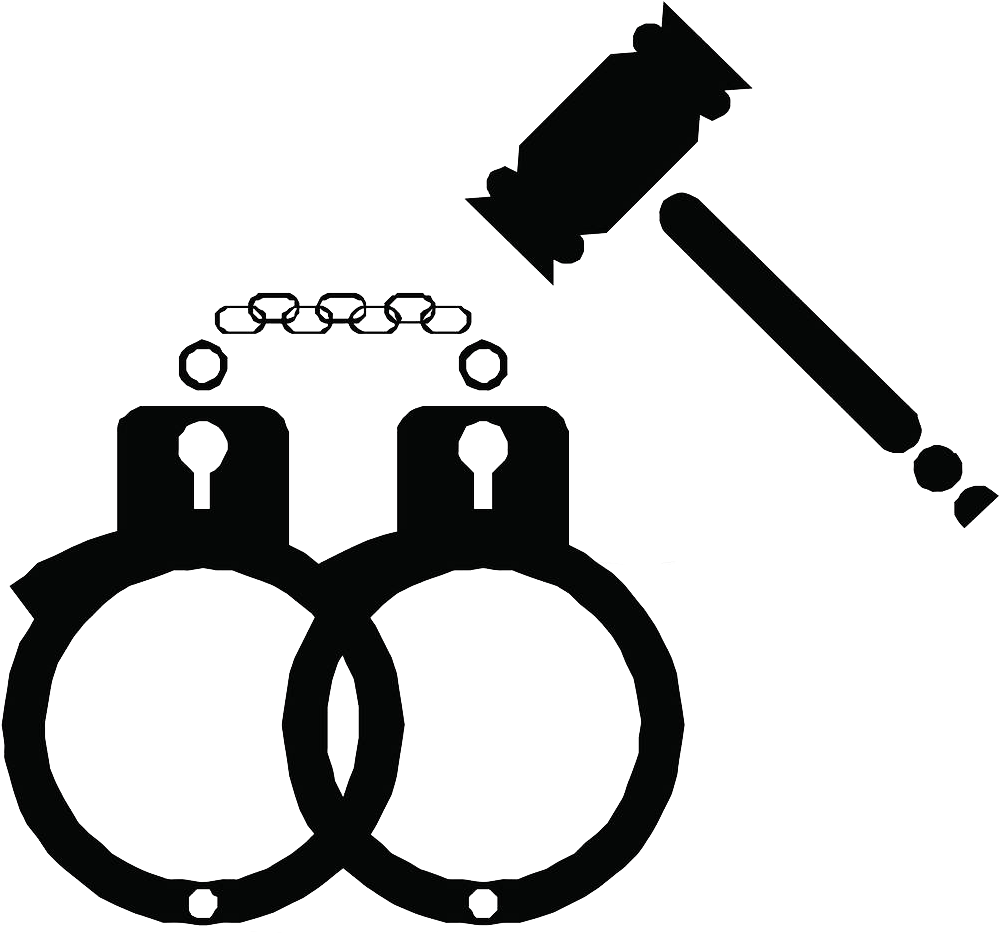 Handcuffs Crime Clip Art - Crime Clip Art (1000x991)