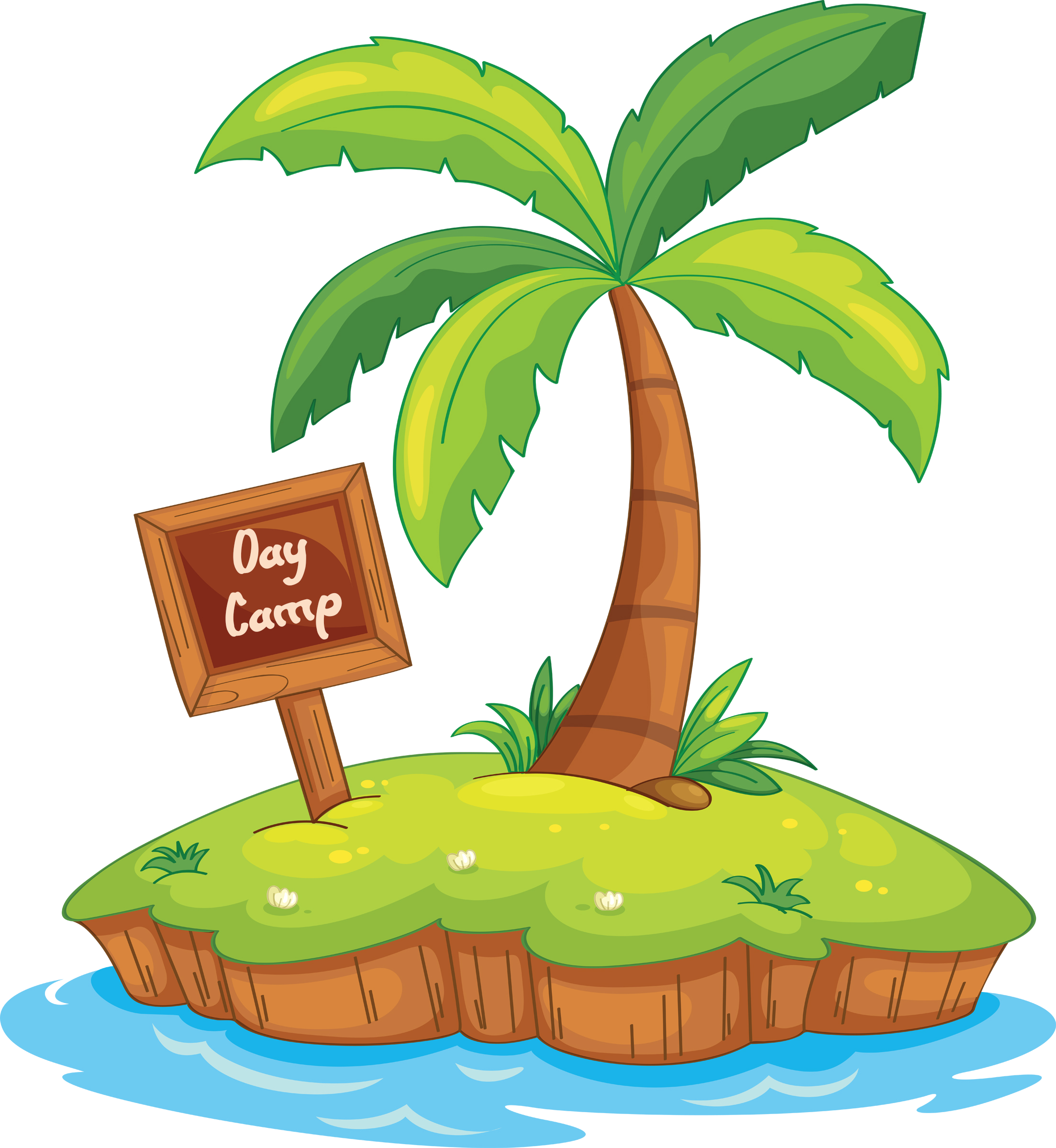 Beach Themed Skits, Songs, Ceremonies And More To Use - Island Cartoon (2207x2400)