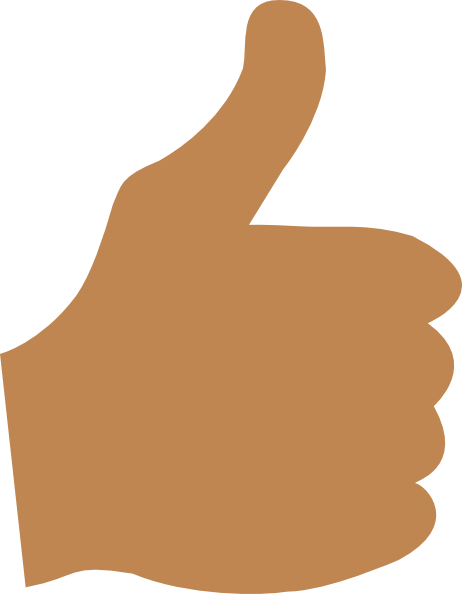 Thumb - Clipart - Thumb Clipart (462x594)