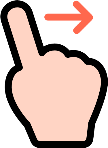 Swipe Right Free Icon - Icon (512x512)