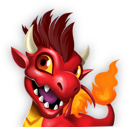 Dragon Red - Dragon City Red Dragon (413x408)