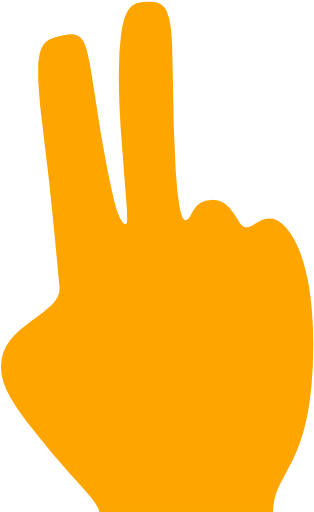 Sizes - Two Fingers Png Clipart (512x512)