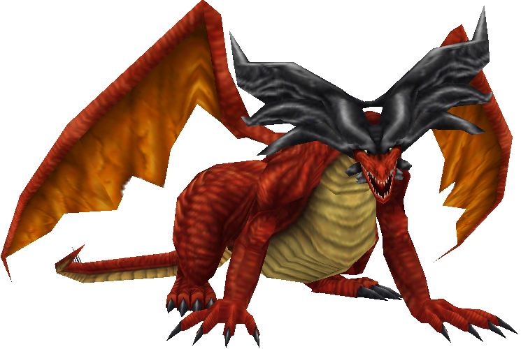 Ff8 Ruby Dragon - Ruby Dragon Final Fantasy (745x500)